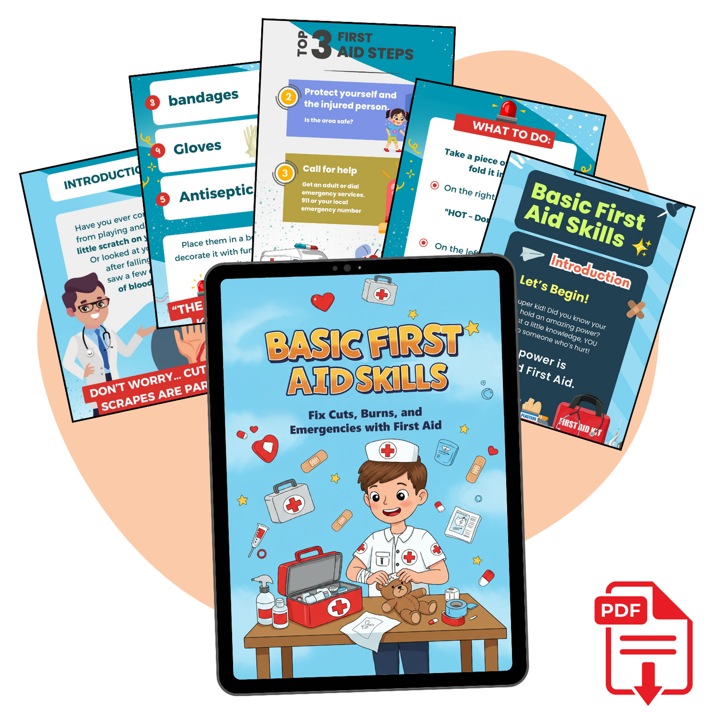 Basic First Aid Skills: Fix Cuts, Burns, and Emergencies with First Aid - My Brighter Minds