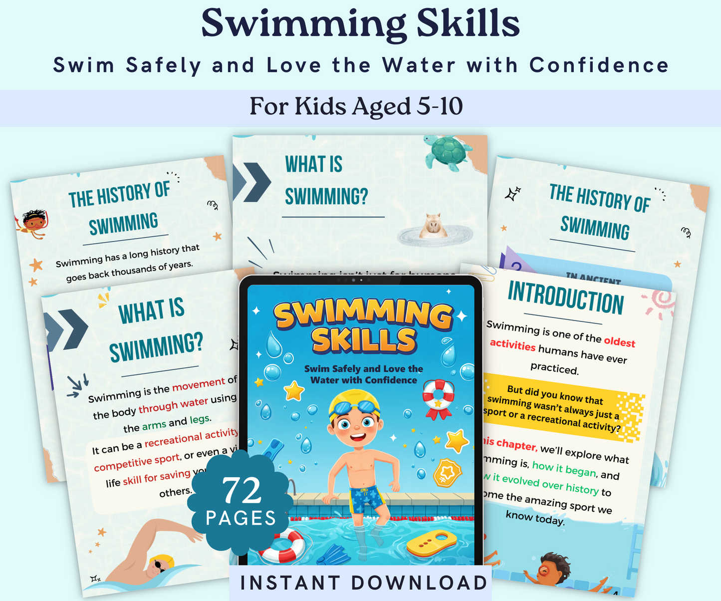 Swimming Skills: Swim Safely and Love the Water with Confidenc