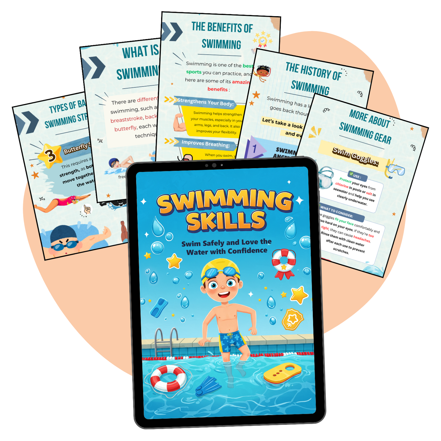 Swimming Skills: Swim Safely and Love the Water with Confidenc