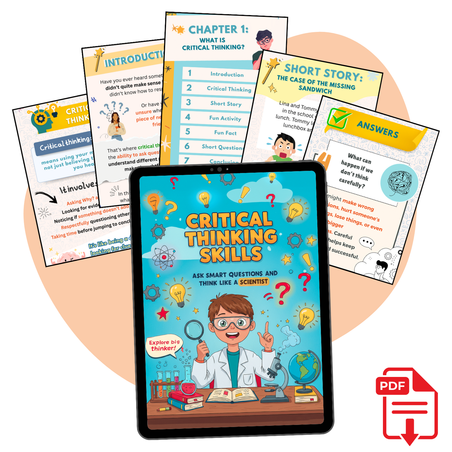 Critical Thinking Skills: Ask Smart Questions and Think Like a Scientist - My Brighter Minds