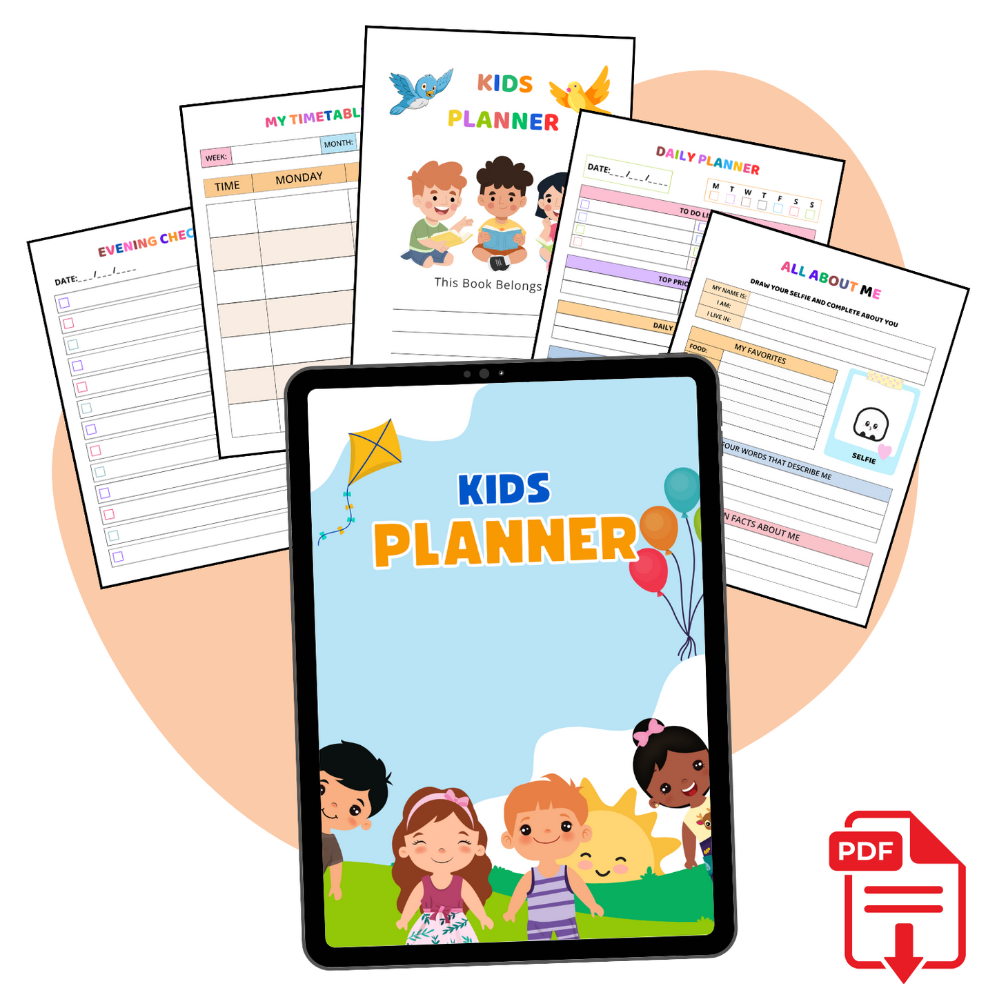 The Smart Kid’s Daily Planner - My Brighter Minds