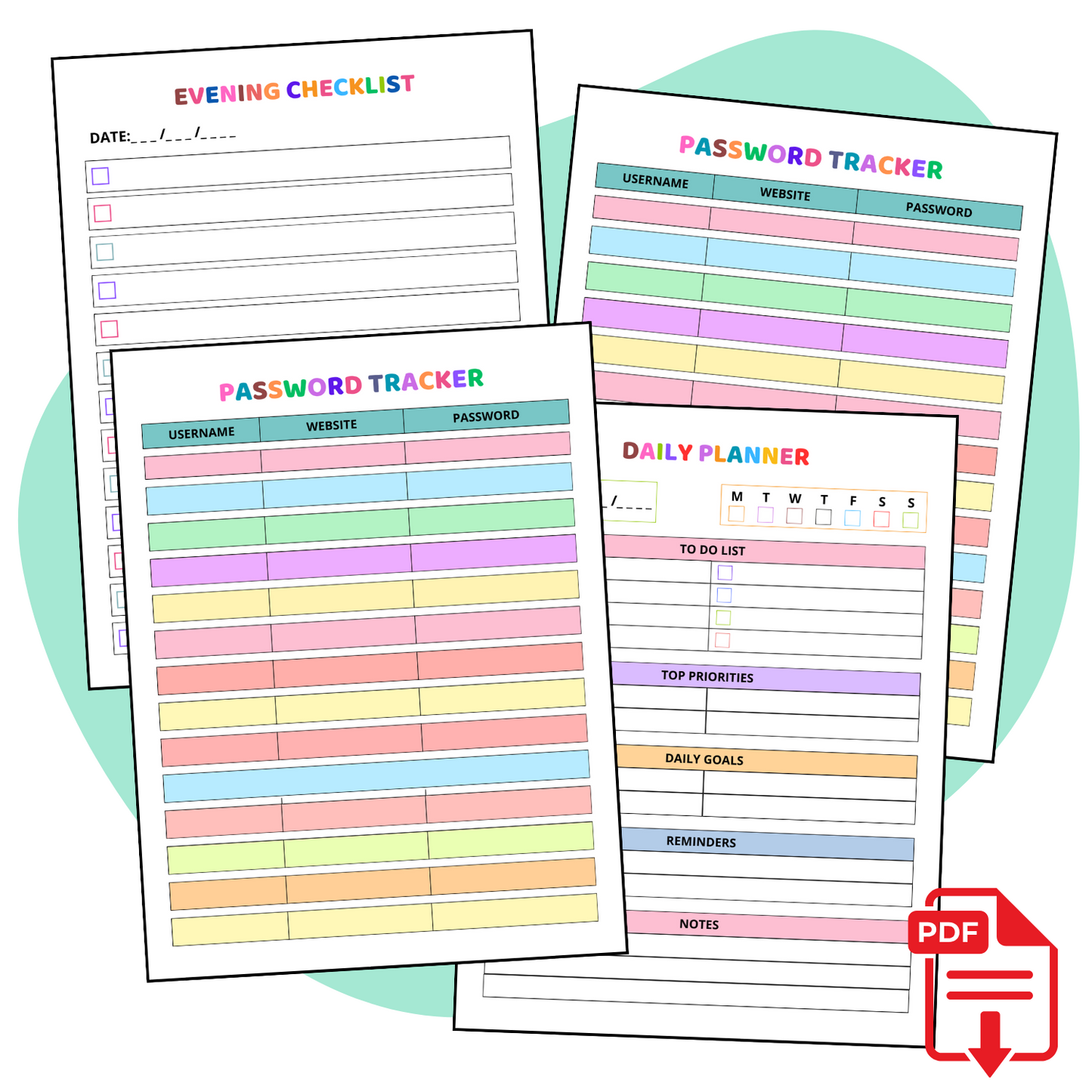 The Smart Kid’s Daily Planner - My Brighter Minds