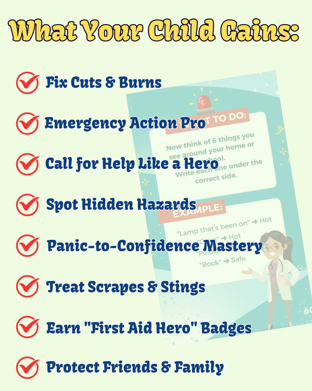 Basic First Aid Skills: Fix Cuts, Burns, and Emergencies with First Aid