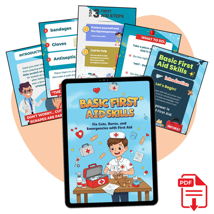 Basic First Aid Skills: Fix Cuts, Burns, and Emergencies with First Aid - My Brighter Minds