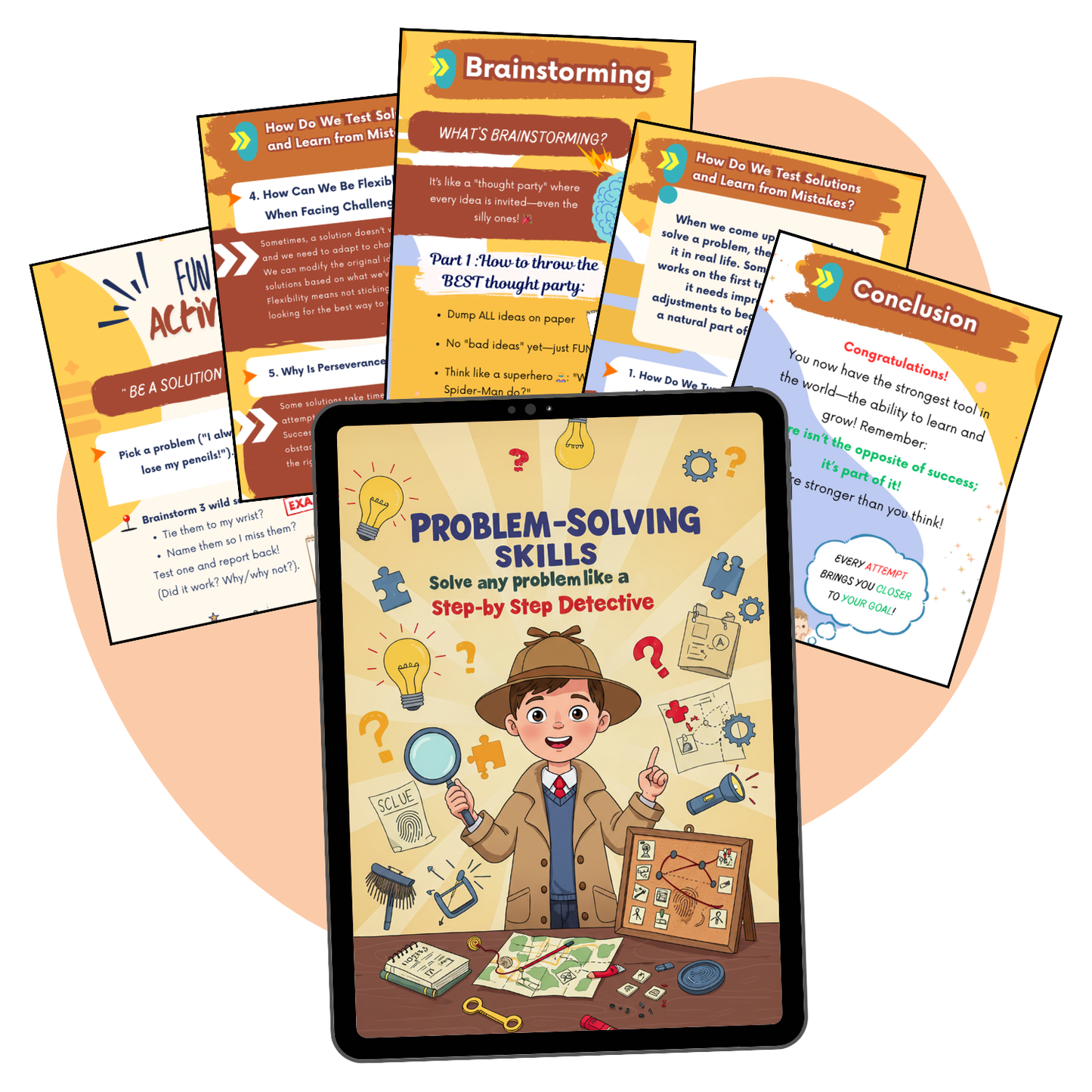 Problem-Solving Skills: Solve Any Problem Like a Step-by-Step Detective