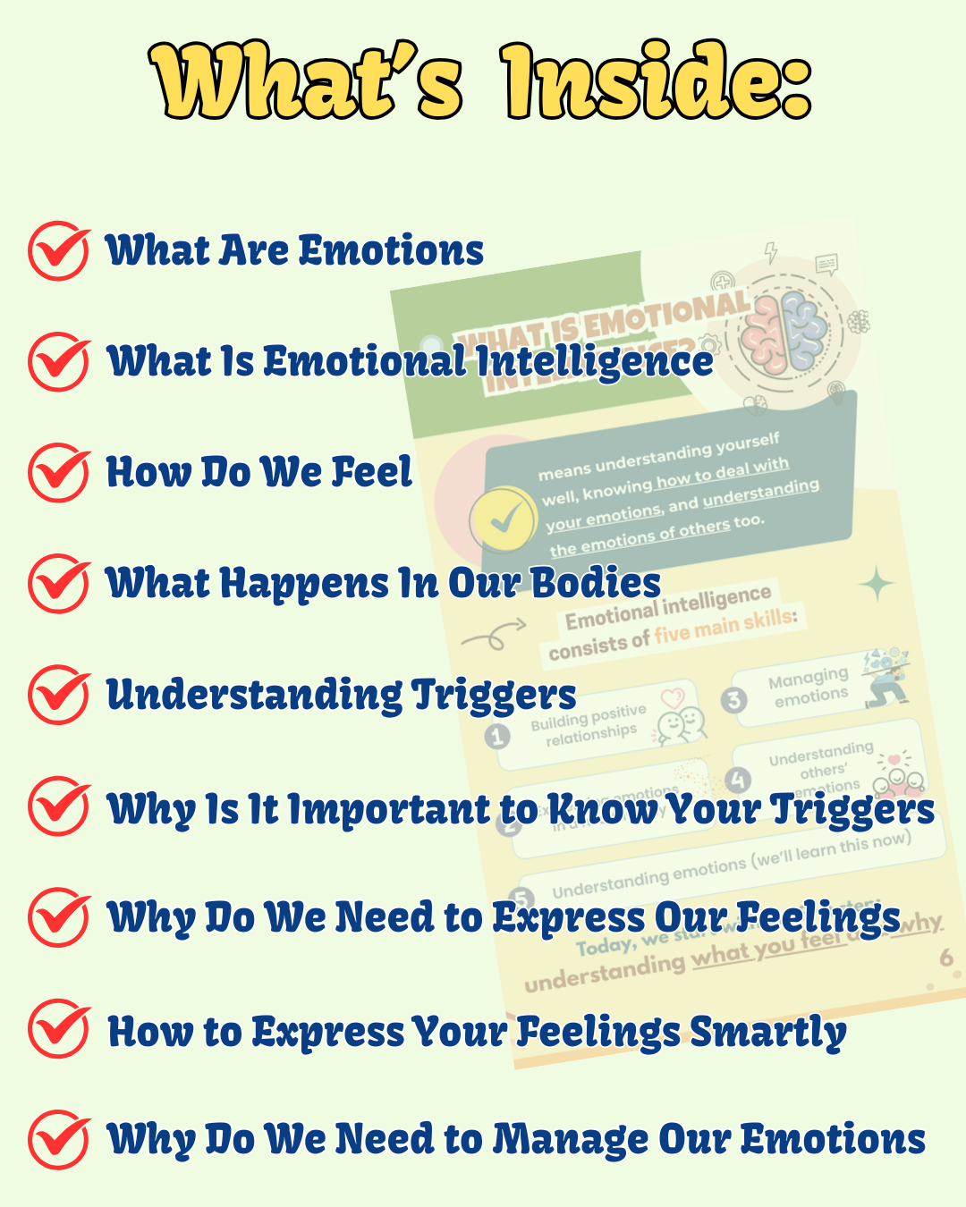 Emotional Management Skills: Control Your Emotions and Understand Others Feelings