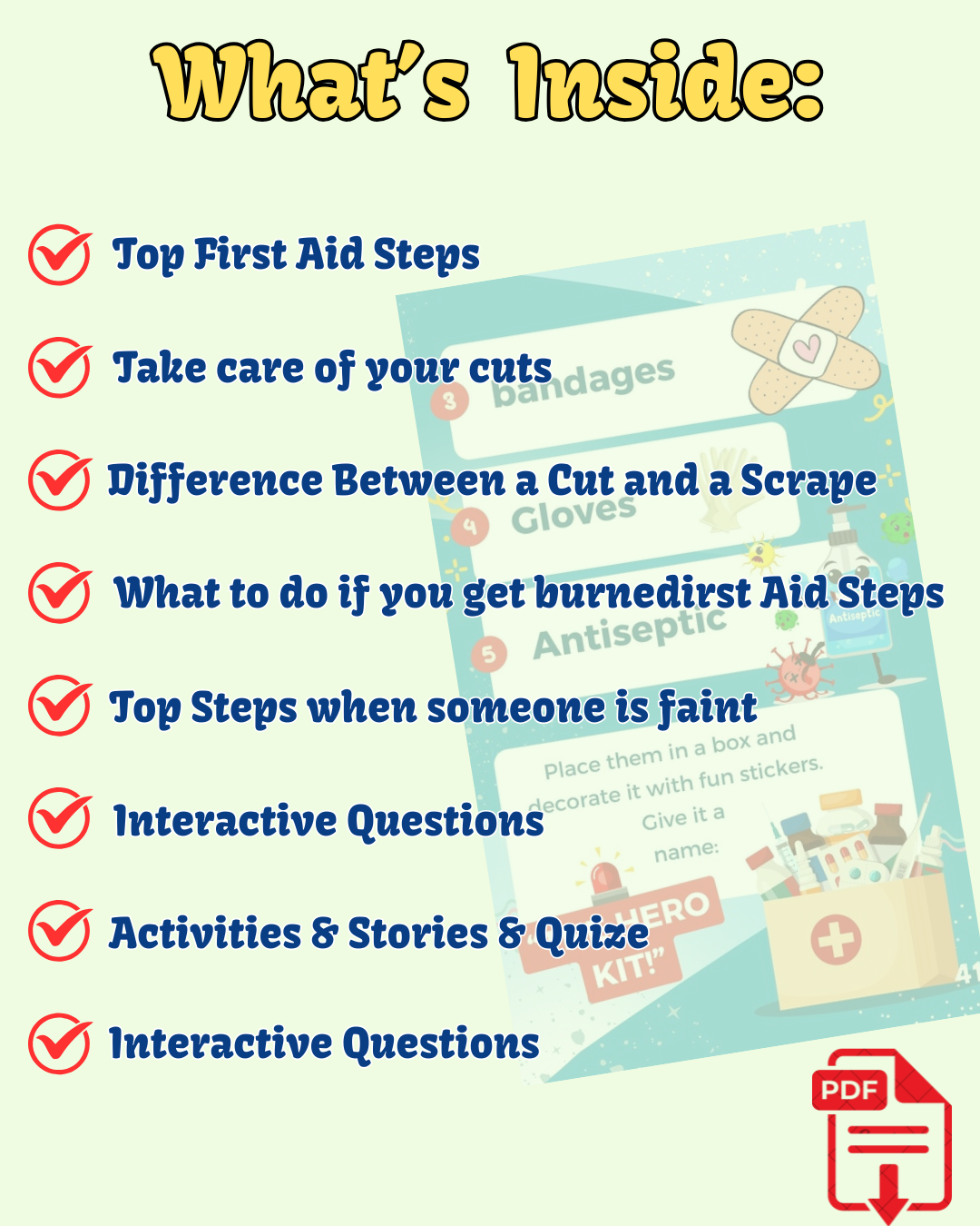 Basic First Aid Skills – My Brighter Minds