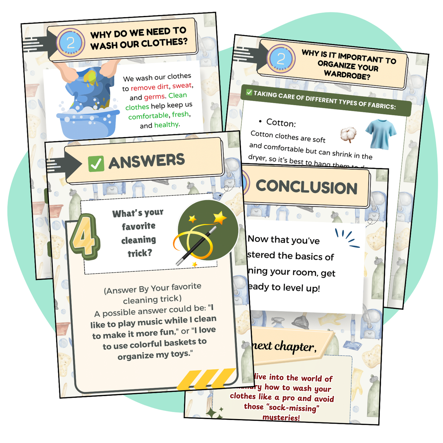 Cleaning and Laundry Skills: Clean Your Space and Master Laundry in Minutes