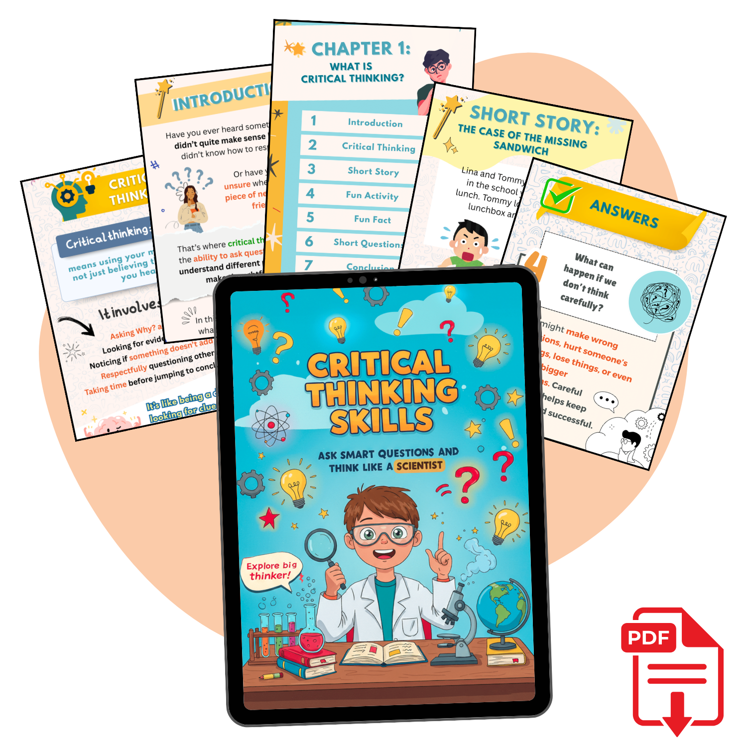 Critical Thinking Skills: Ask Smart Questions and Think Like a Scientist - My Brighter Minds