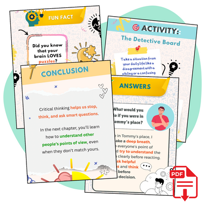 Critical Thinking Skills: Ask Smart Questions and Think Like a Scientist - My Brighter Minds