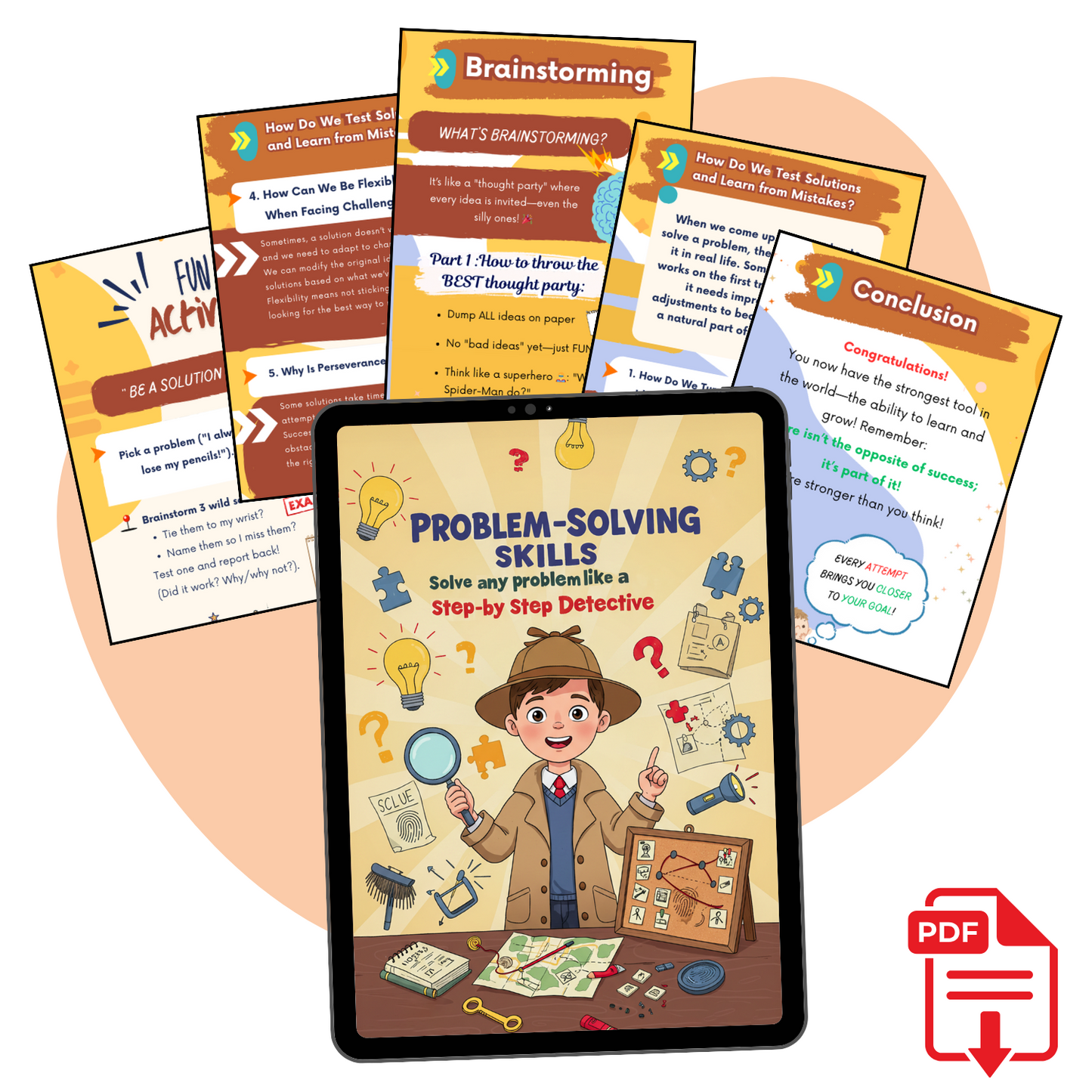 Problem-Solving Skills: Solve Any Problem Like a Step-by-Step Detective - My Brighter Minds