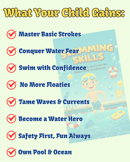 Swimming Skills: Swim Safely and Love the Water with Confidenc